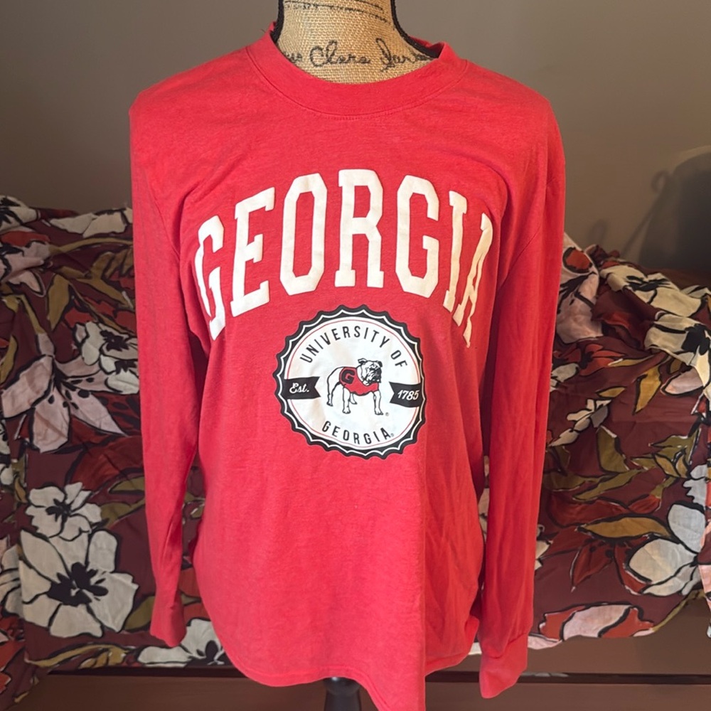 Women’s Georgia UGA Gameday Couture LS shirt XL